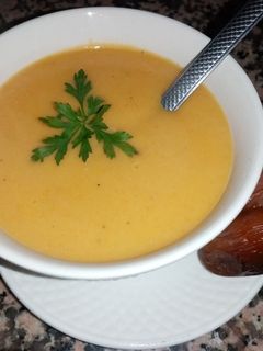 صورة لوصفة شوربة الخضر او مايسمى ب (صوبا المغربية)
