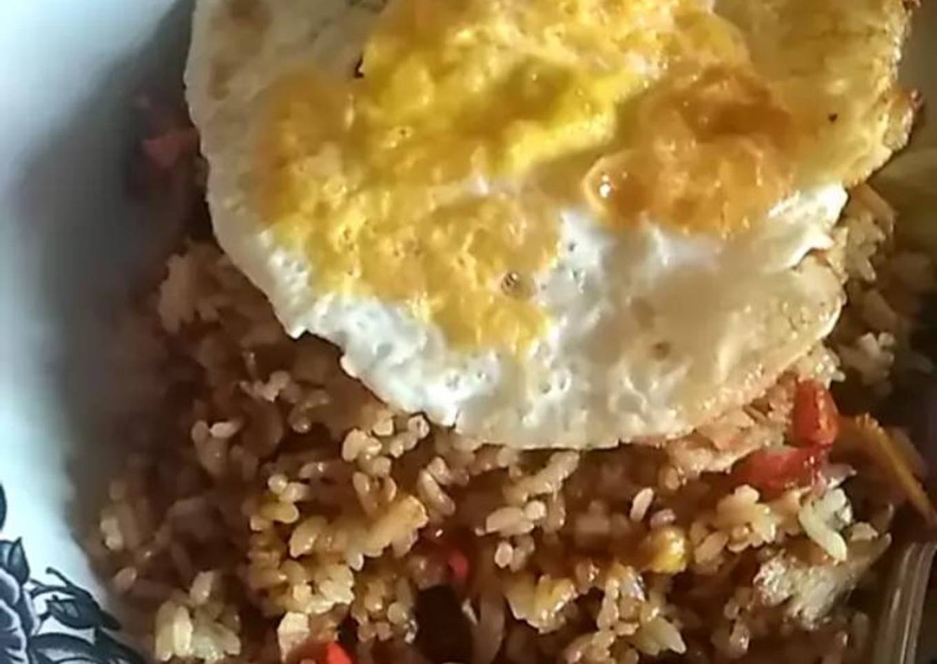 Nasi goreng pedas simple