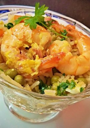 Foto principal de Arroz frito con gambas y jengibre