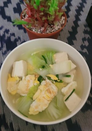 Foto resep Sop Tahu Sawi (ala masakan cina)