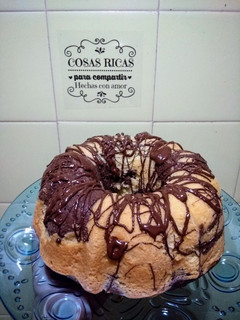 Una foto de Budín marmolado