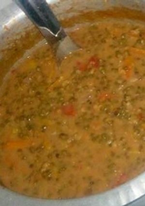 A picture of Stewed Green grams.