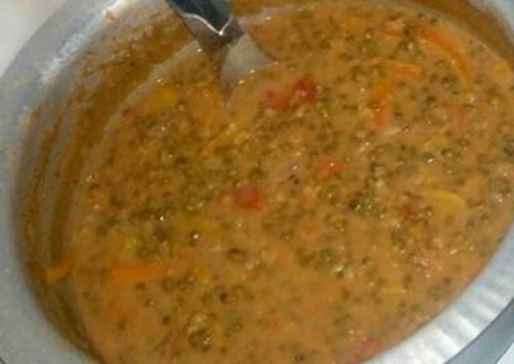 Steps to Make Quick Stewed Green grams