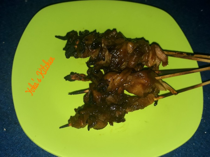 Resep Sate Jamur tiram, Sempurna