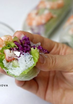 Foto resep Vietnamese Spring Roll