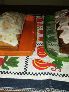 Una foto de Budín de limón %100 integral, sin azúcar, sin yemas