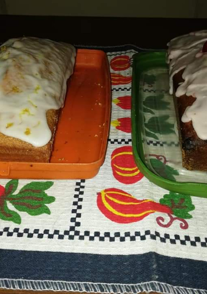 Una foto de Budín de limón %100 integral, sin azúcar, sin yemas