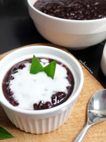Cara Mudah Membikin Resep Bubur Ketan Hitam yang  Bikin Ketagihan Anti Ribet, Bisa Manjain Lidah