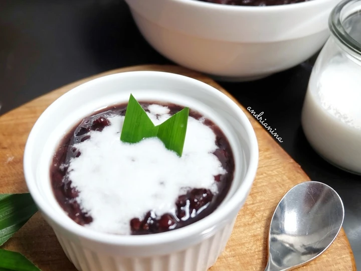 Cara Mudah Membikin Resep Bubur Ketan Hitam yang  Bikin Ketagihan Anti Ribet, Bisa Manjain Lidah