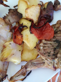 Una foto de Conejo al Horno