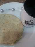 Arepa de afrecho con queso...🍴