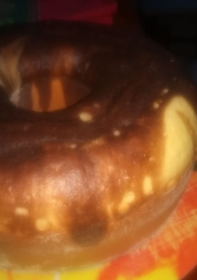 Una foto de Bizcochuelo marmolado en olla 🎂