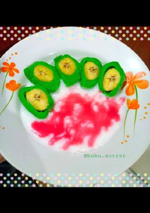 Foto resep Pisang ijo khas makasar