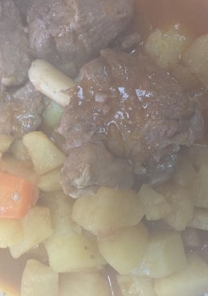 صورة لوصفة بطاطس باللحمة