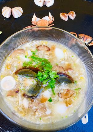 Hình của món Súp cua trứng bách thảo.