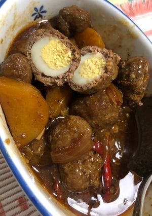 Foto resep Semur Bola Daging