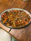 Caponata Siciliana di Melanzane (caponata siciliana de berenjenas) 🇮🇹