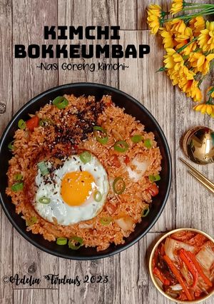 Foto resep Kimchi Bokkeumbap / Nasi Goreng Kimchi