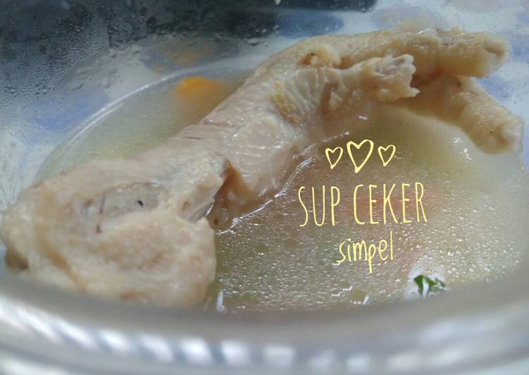 Resep Sop ceker simpel #mpasi12month, Sempurna