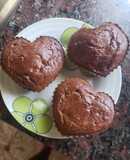 Cupcakes de pera, canela y castañas low carb