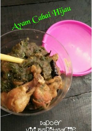 Foto resep Ayam goreng Cabe hijau 🍗