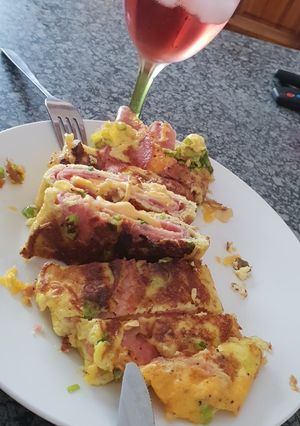 A picture of South African Omelette.