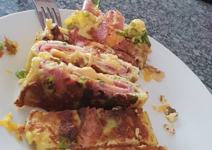 Easiest Way to Make Any-night-of-the-week South African Omelette - Trying New Recipes