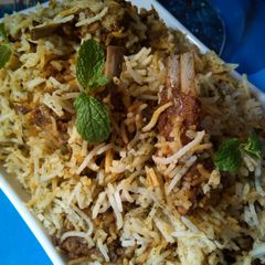 A picture of Succulent Awadhi Mutton Biryani :).
