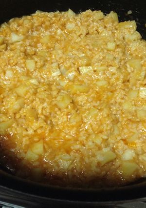 صورة لوصفة الطبخة الإيطالية البطاطس مع الرز🇮🇹
