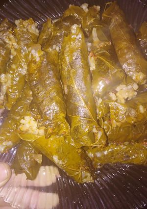 صورة لوصفة محشي ورق عنب