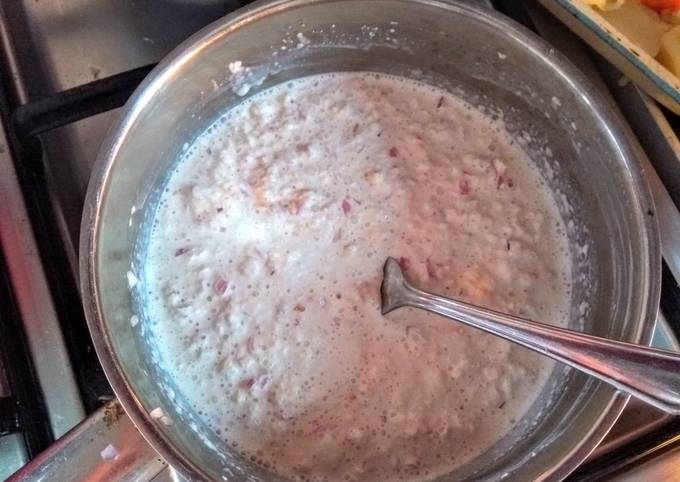 Steps to Prepare Ultimate Bread sauce with onion