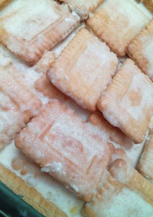 Una foto de Postre frío de galletas