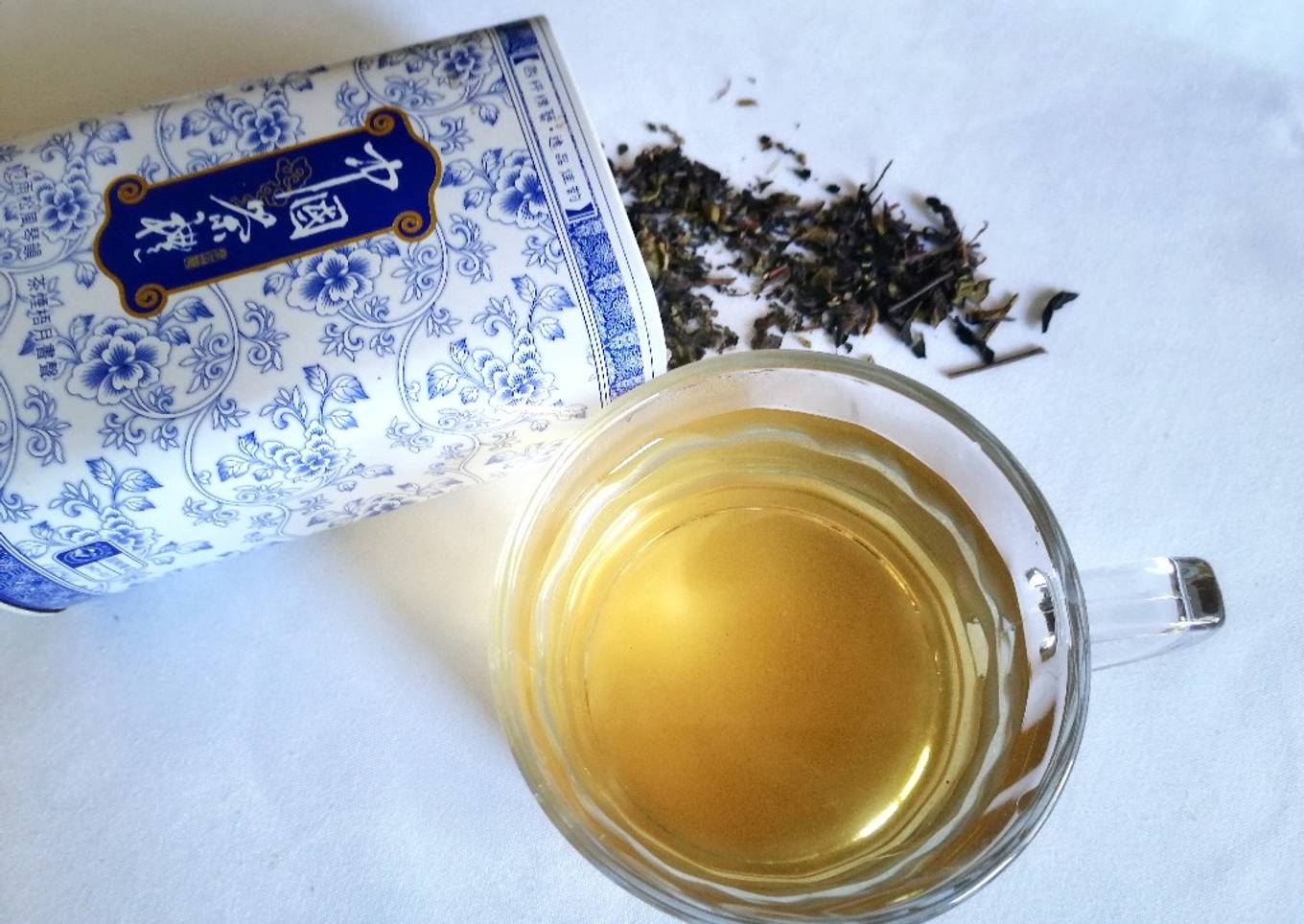 Té oolong con hijiki☕🌿