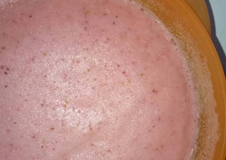 Langkah Mudah untuk Menyiapkan Strawberry Ice Cream Homemade, Bisa Manjain Lidah