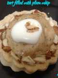 Mini Tart filled with Plum Whip