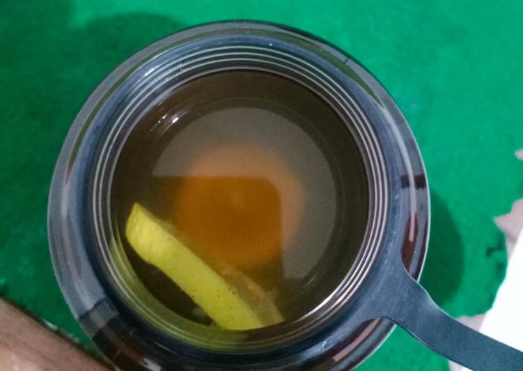 makanan Lemon Tea Hangat Anti Gagal