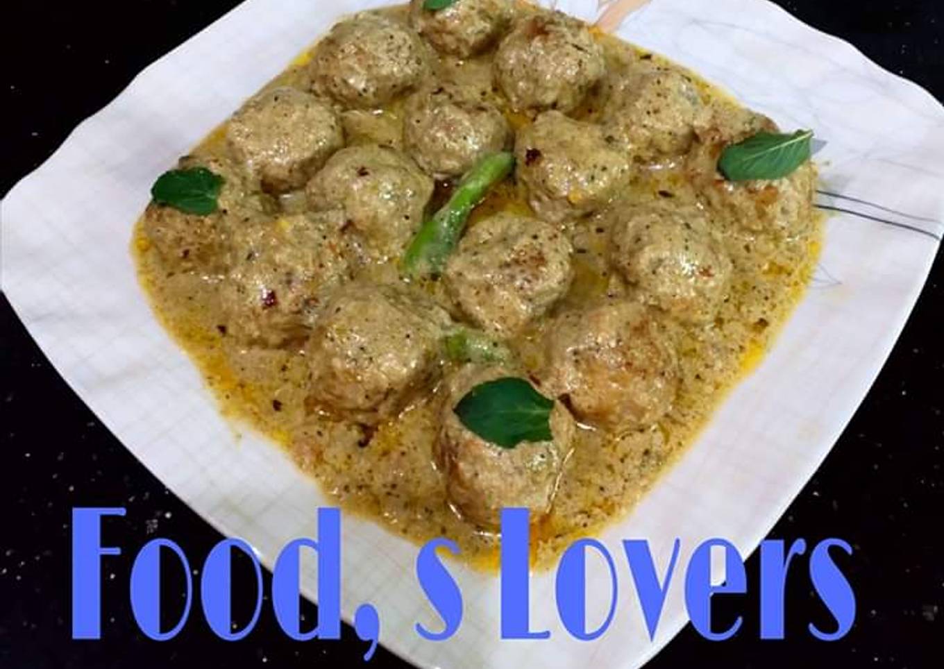 Chinese Creamy kofty