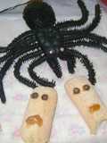 Fantasmas de vainillas de Halloween
