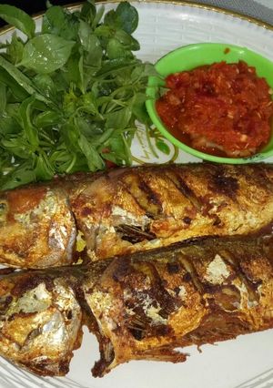 Foto resep Kembung goreng sambal kemangi