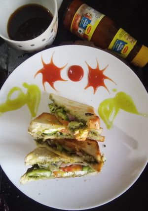 A picture of Cheese grill sandwich.