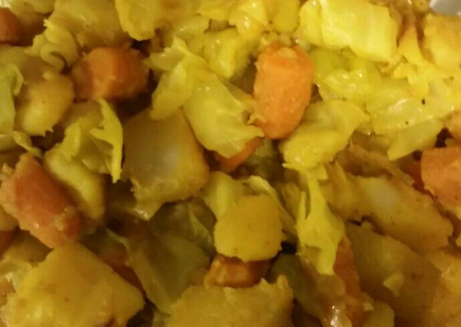 Ethiopian Cabbage Potatoes & Carrots Recipe by Tammy Alexander