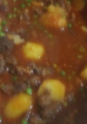 A picture of Beef stew.