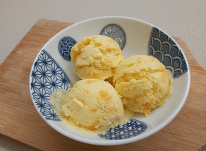 芒果優格冰淇淋 的食譜成品照片
