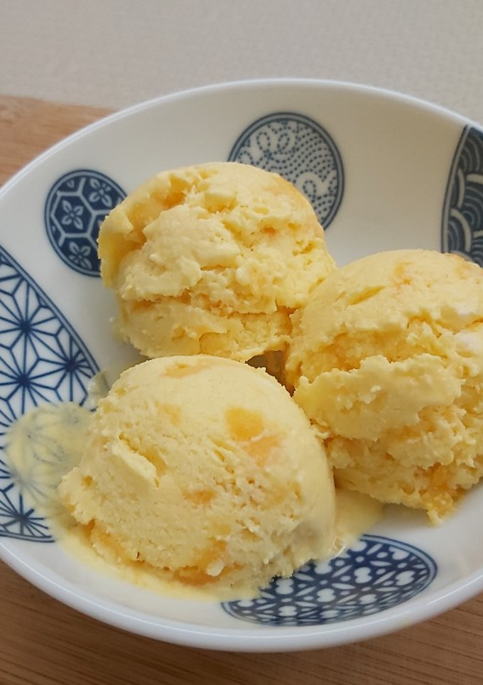 芒果優格冰淇淋 的食譜成品照片