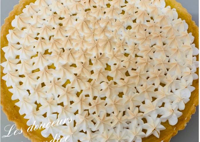 Tarte au citron meringuée