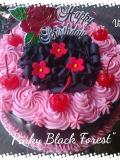 Foto resep Pinky Black Forest