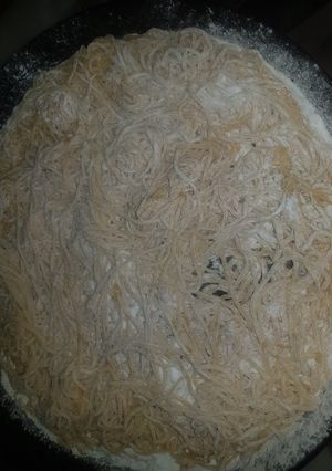 Una foto de Fideos caseros