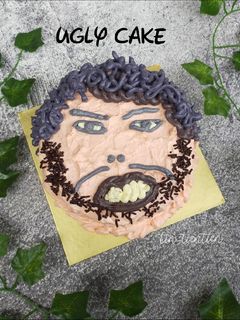 Foto resep Ugly Cake (base cake brownies kukus)