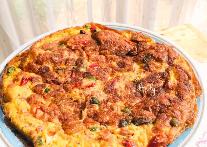 Yuk intip, Cara mudah memasak Telur Dadar Kornet yang sempurna