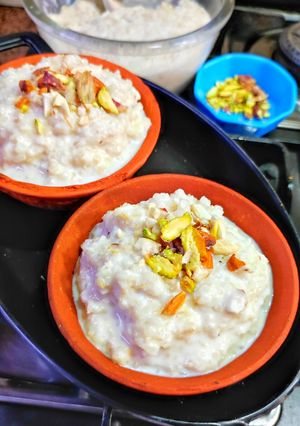 ब्राउन राइस खीर रेसिपी मुख्य फोटो
